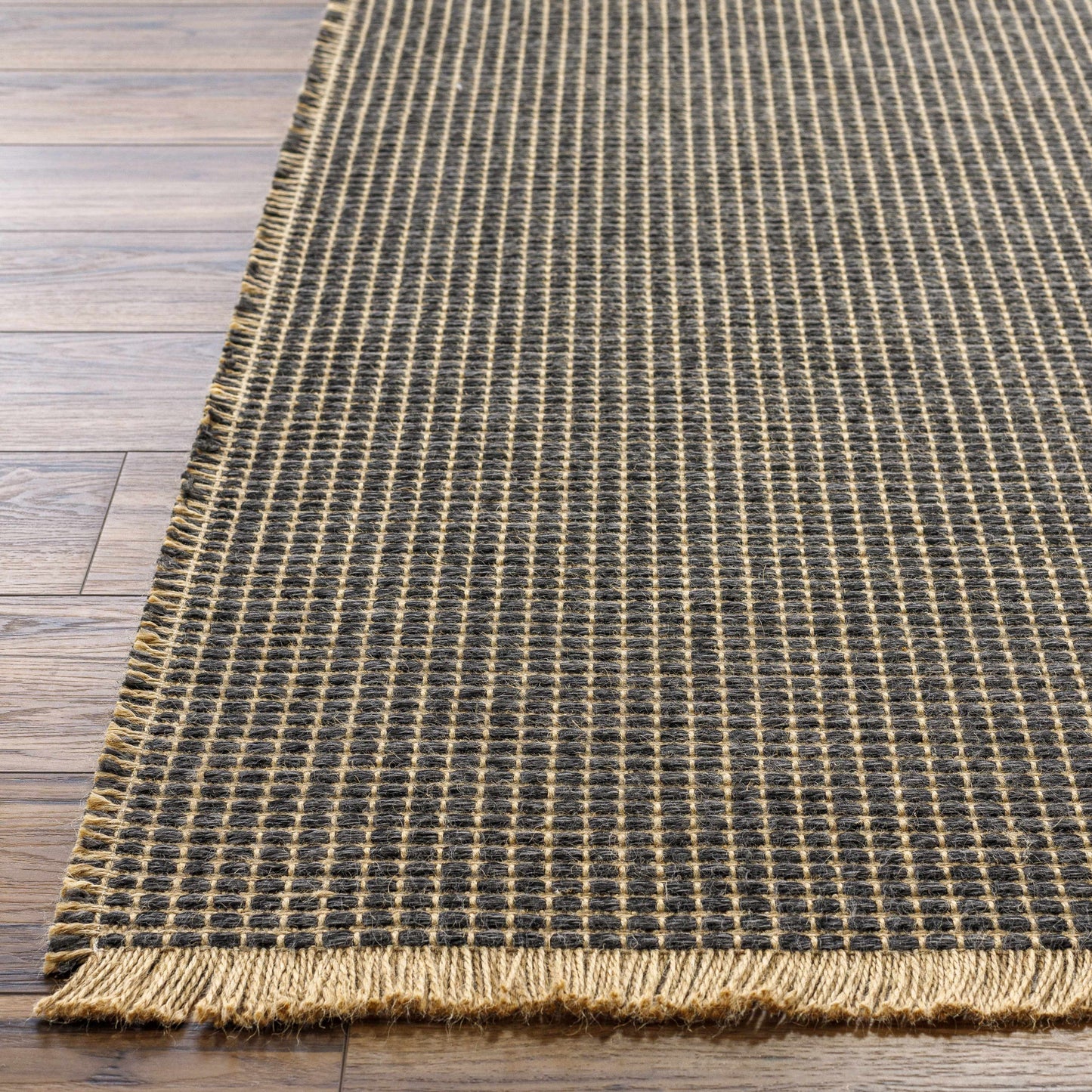 Kimi Jute Rug, Black (Surya x Becki Owens)