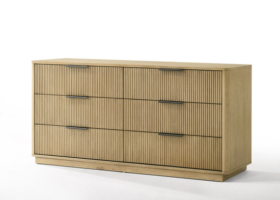 Nova Domus Santa Monica - Modern Natural Oak Bedroom Set