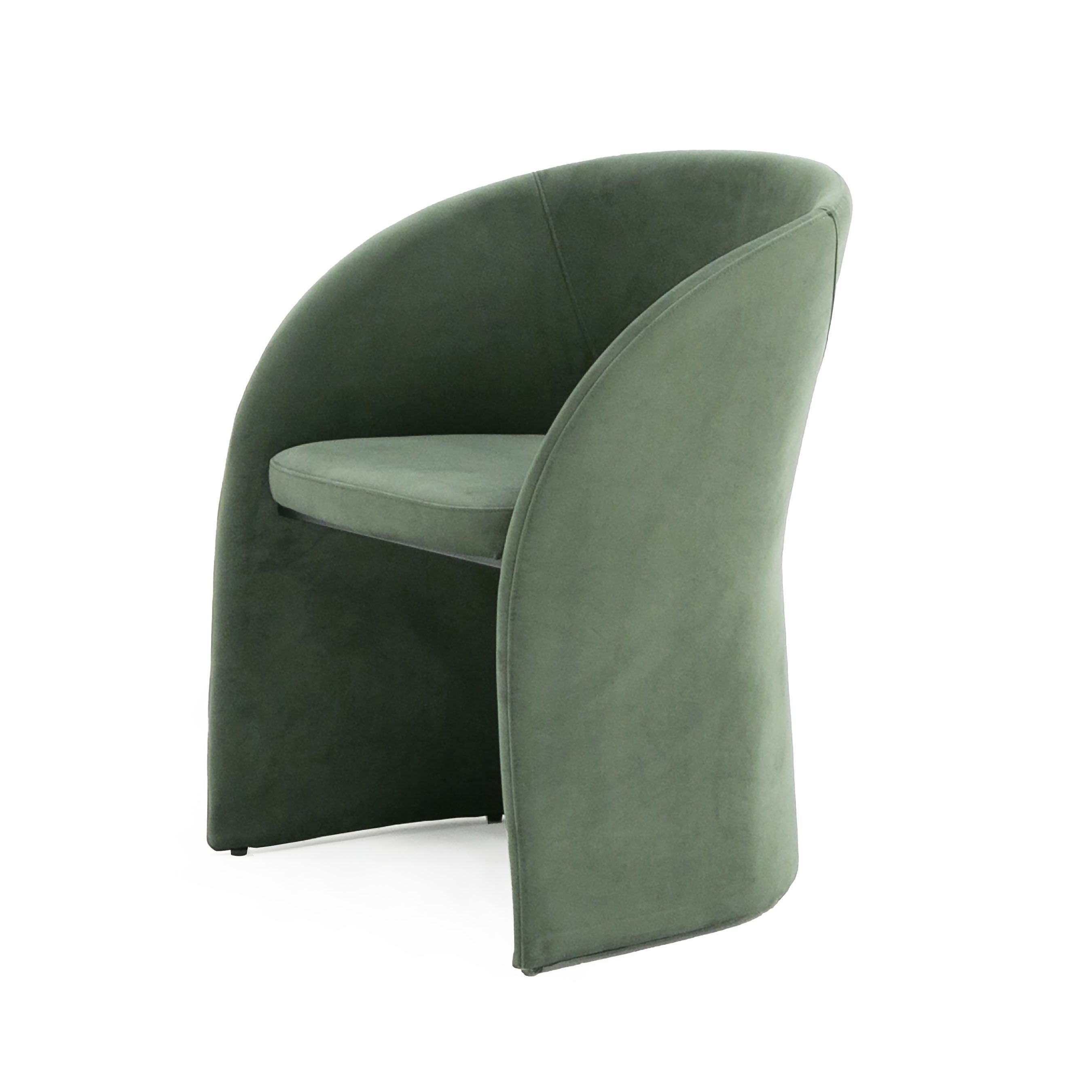 Modrest Brea - Modern Dining Green Chair