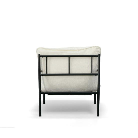 Modrest Calumet - Modern White Accent Chair