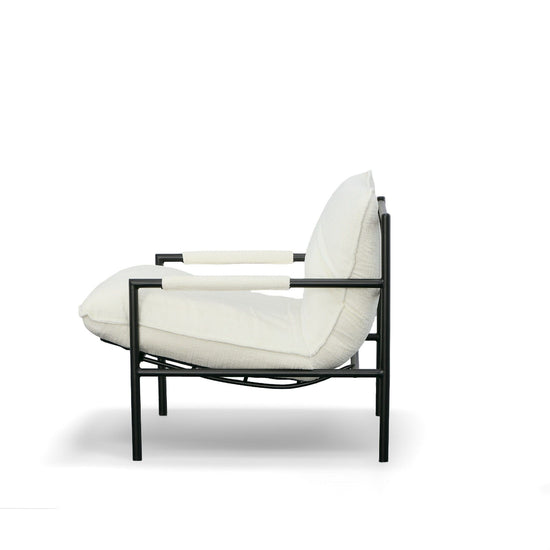 Modrest Calumet - Modern White Accent Chair