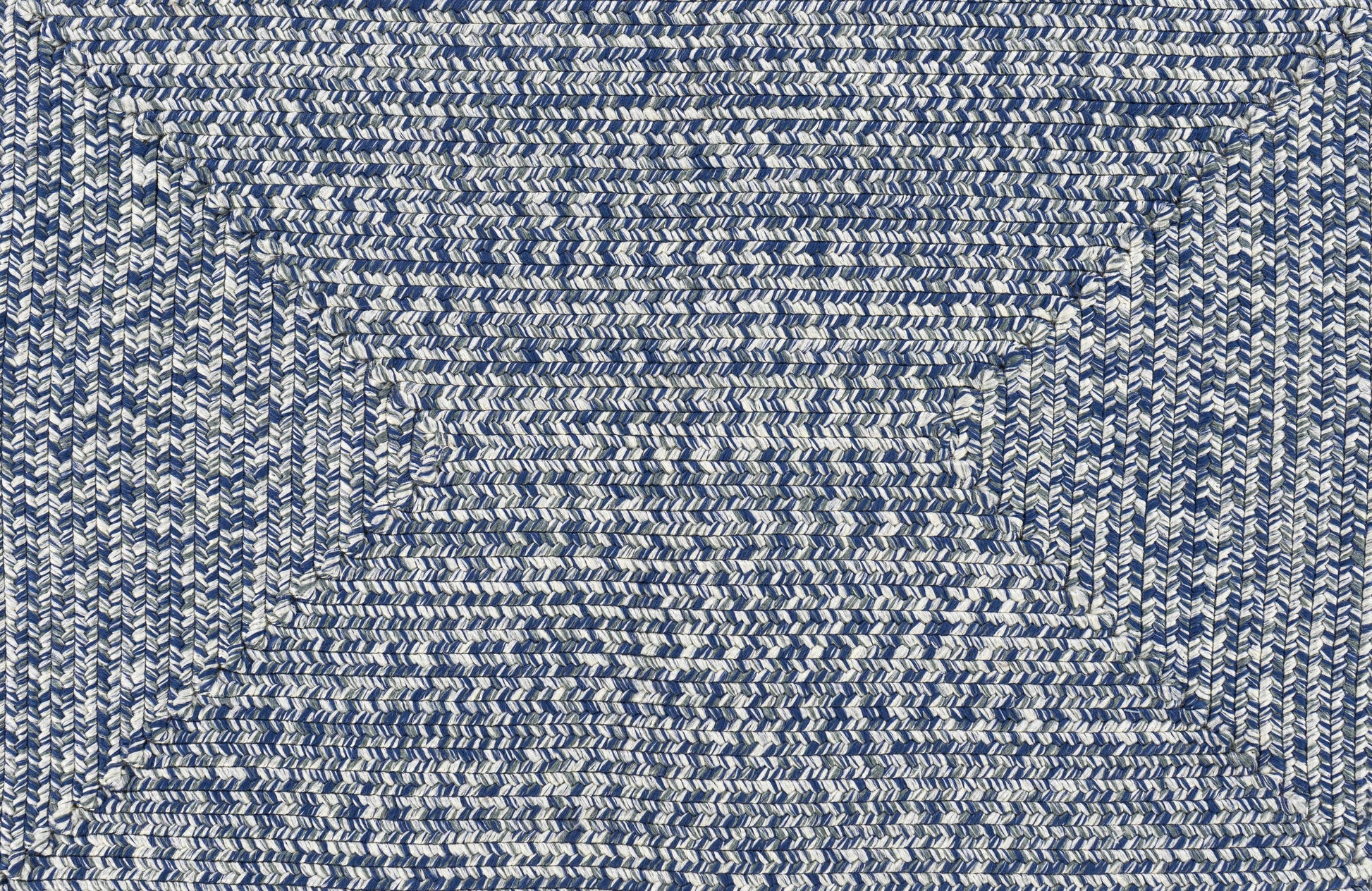 Braided Faux Jute Rug, Blue