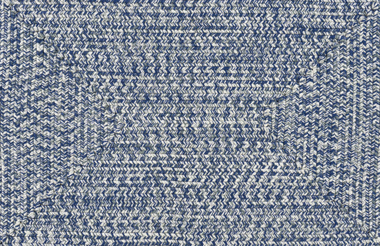 Braided Faux Jute Rug, Blue