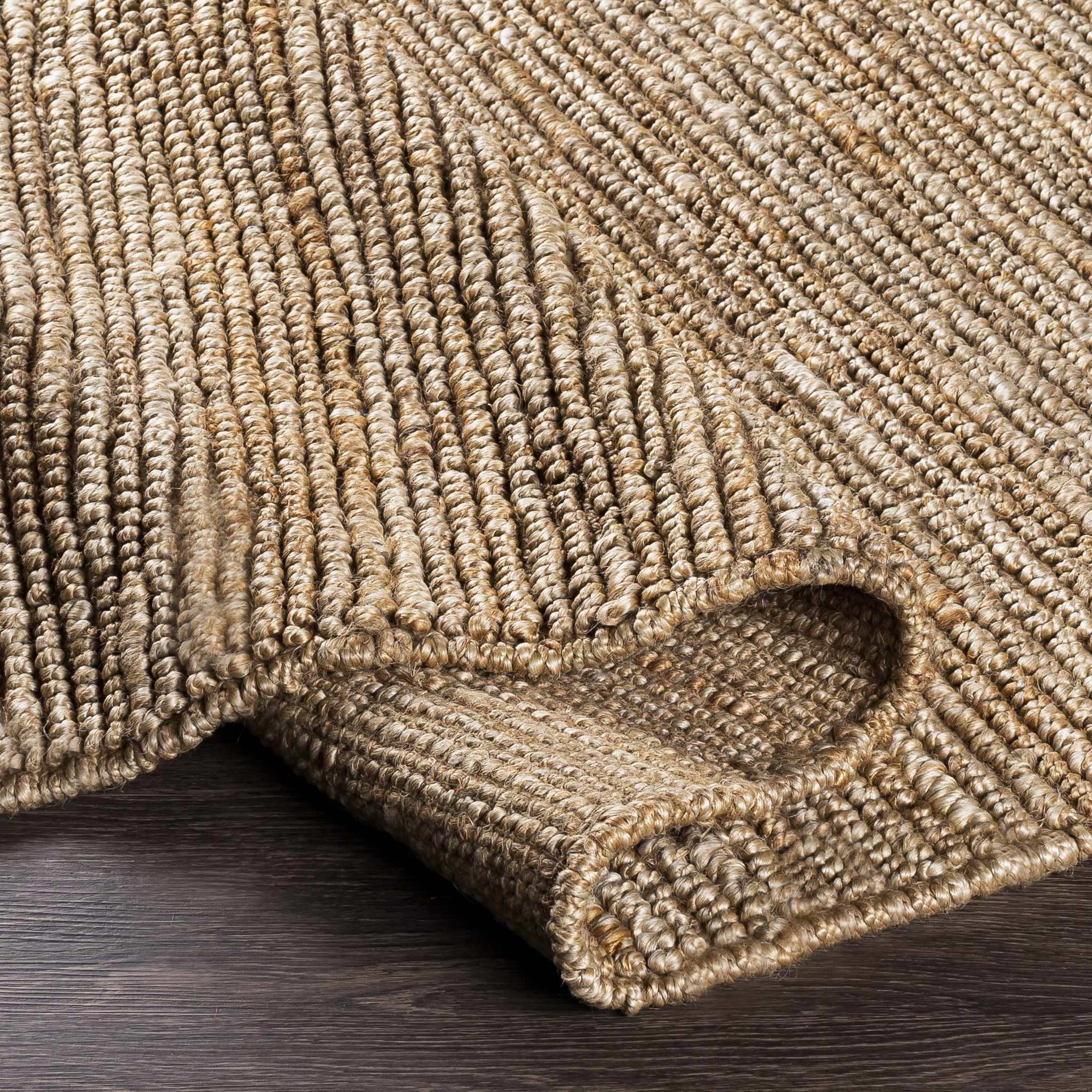 Glover Braided Jute Rug, Natural Jute