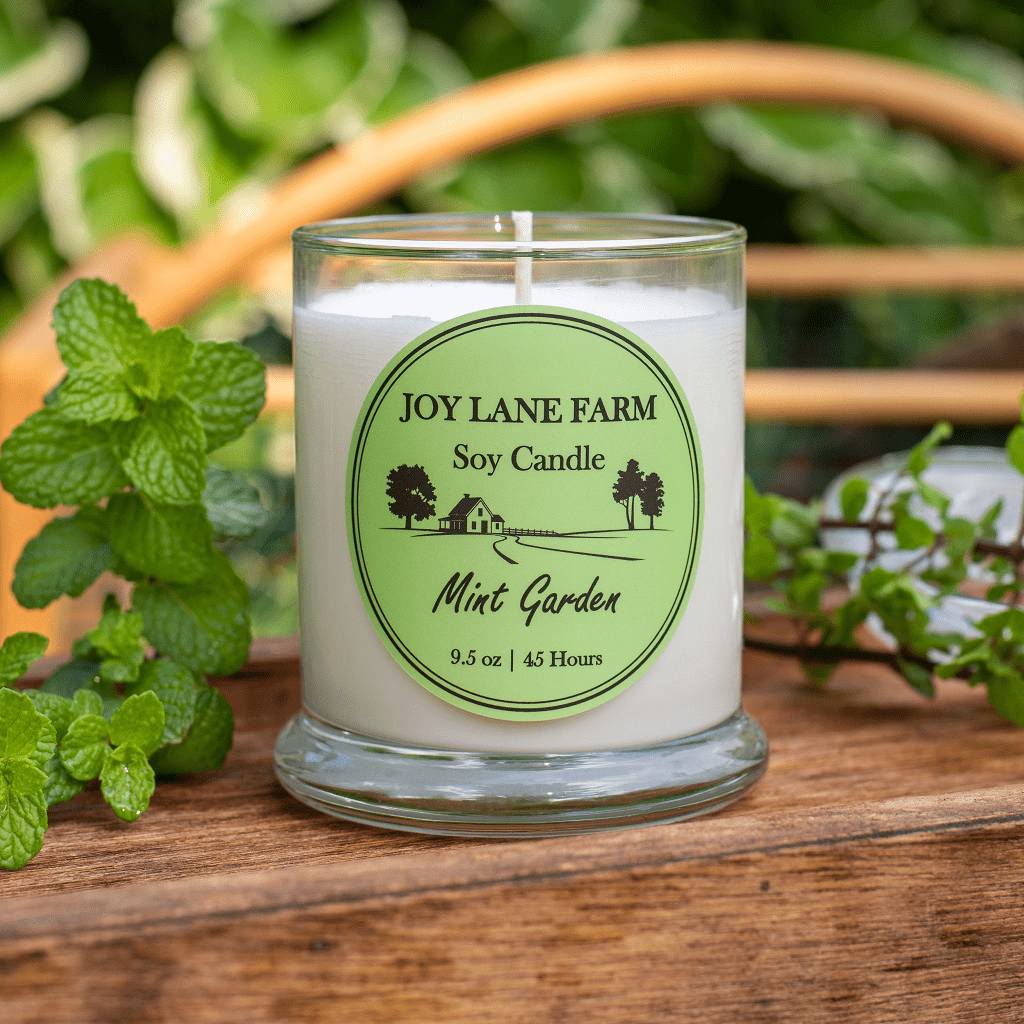 Mint Garden Soy Candle