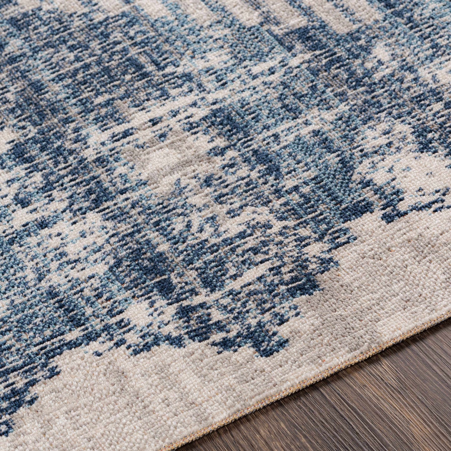 Westmount Aztec Area Rug, Denim