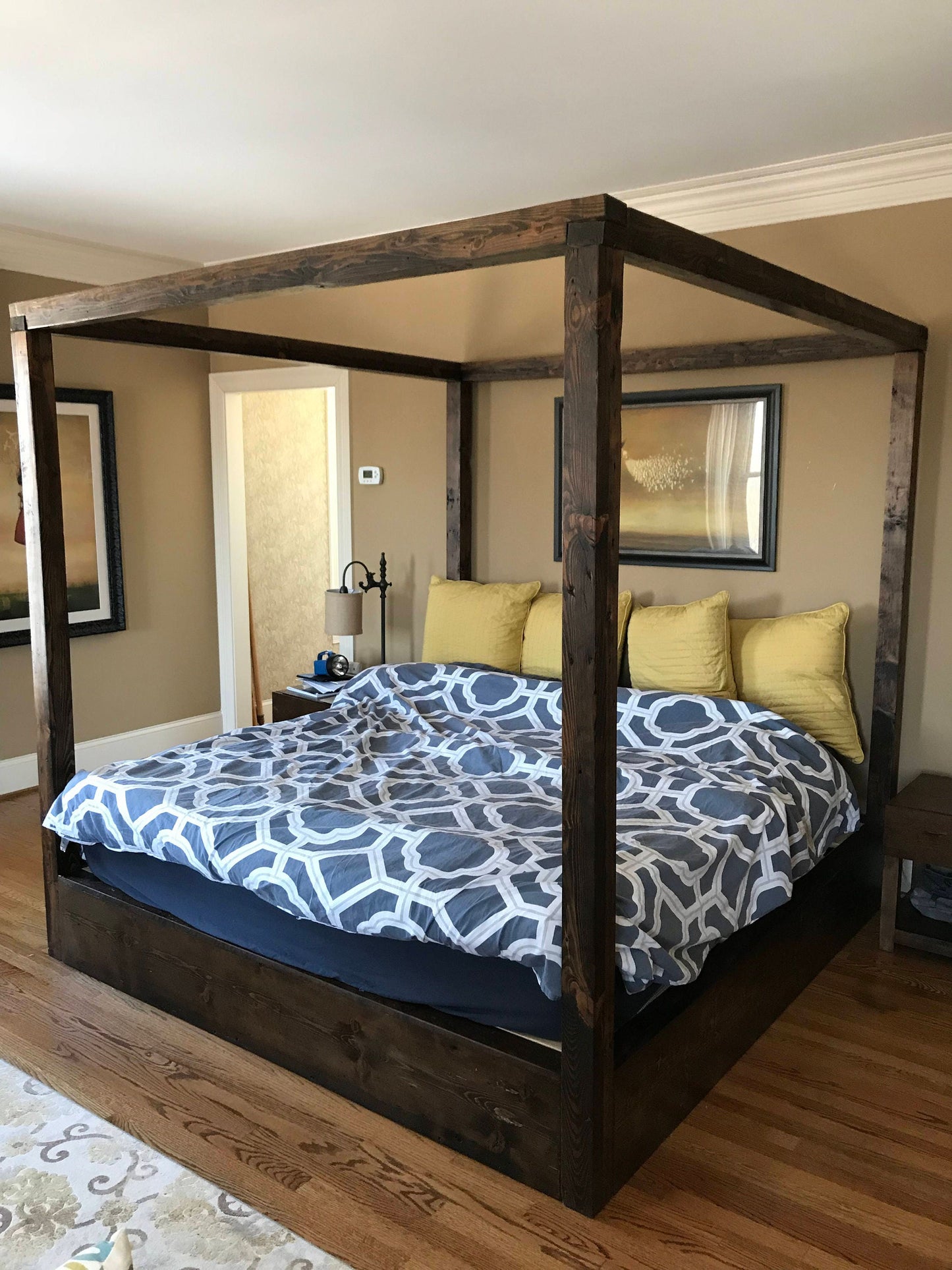 Reclaimed Douglas Fir Canopy Bed