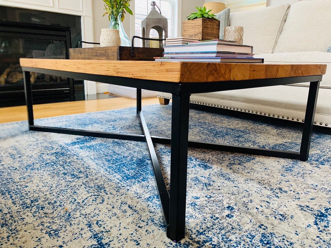 Reclaimed Wormy Chestnut Coffee Table