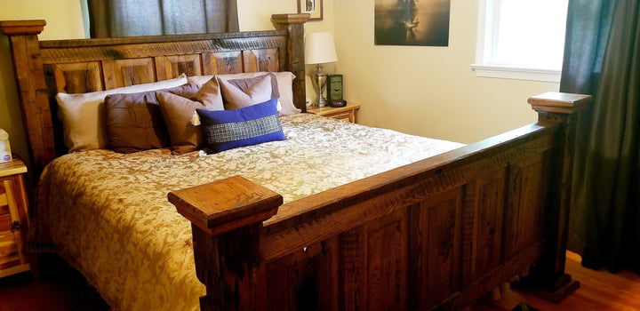 "The Montana" Farmhouse Panel Bed