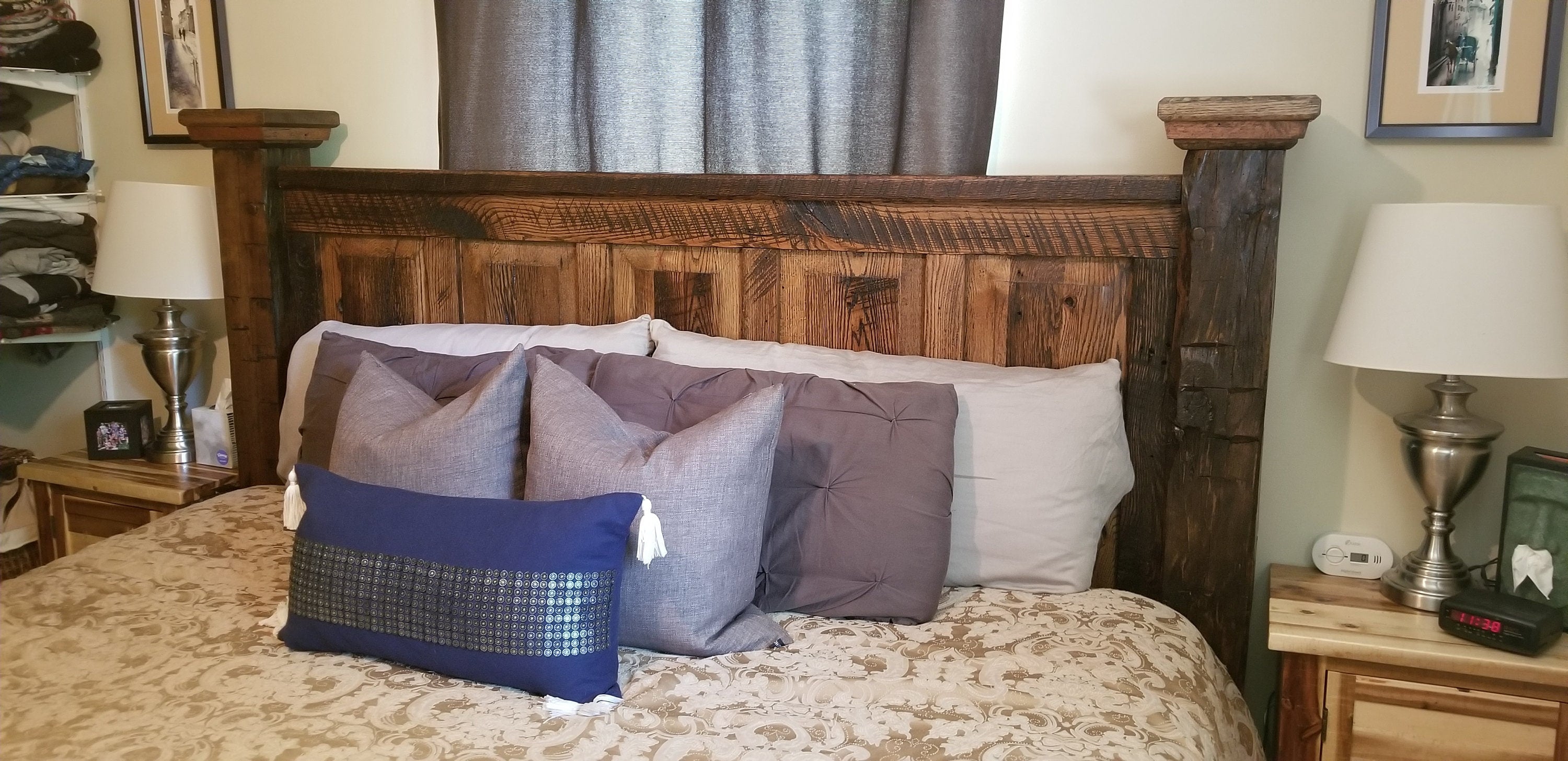 "The Montana" Farmhouse Panel Bed