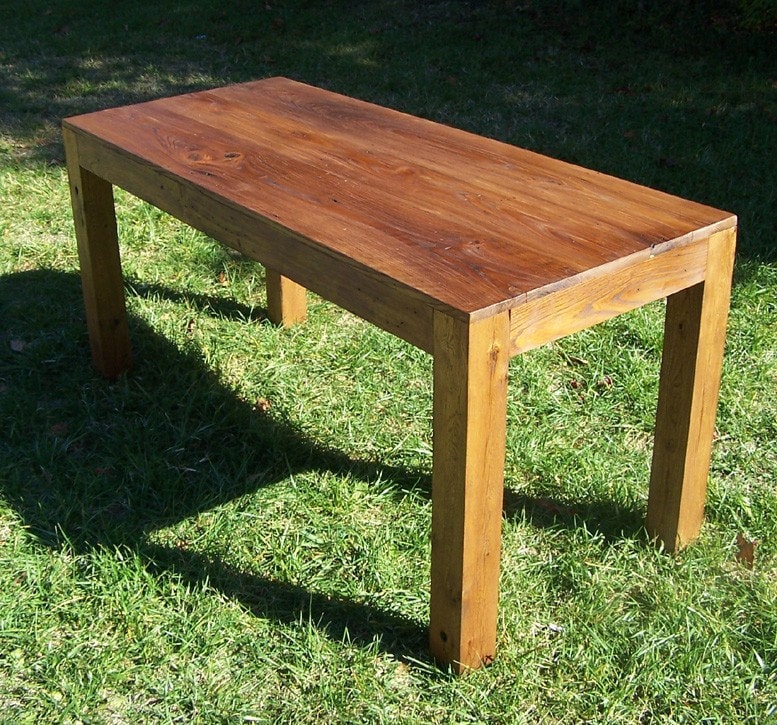 Parsons Reclaimed Wood Small Dining Table