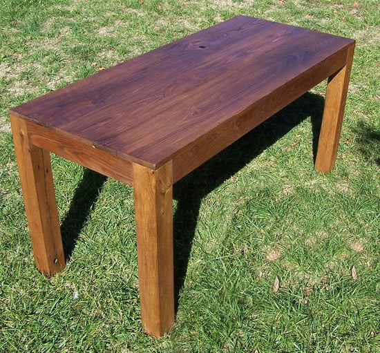 Parsons Reclaimed Wood Small Dining Table