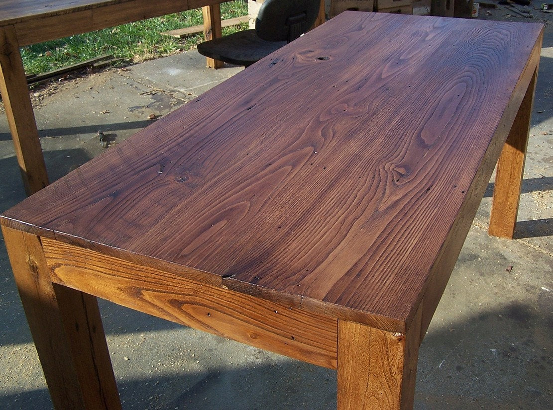 Parsons Reclaimed Wood Small Dining Table