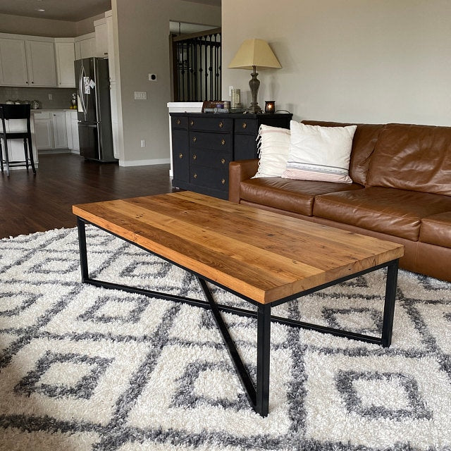 Reclaimed Wormy Chestnut Coffee Table