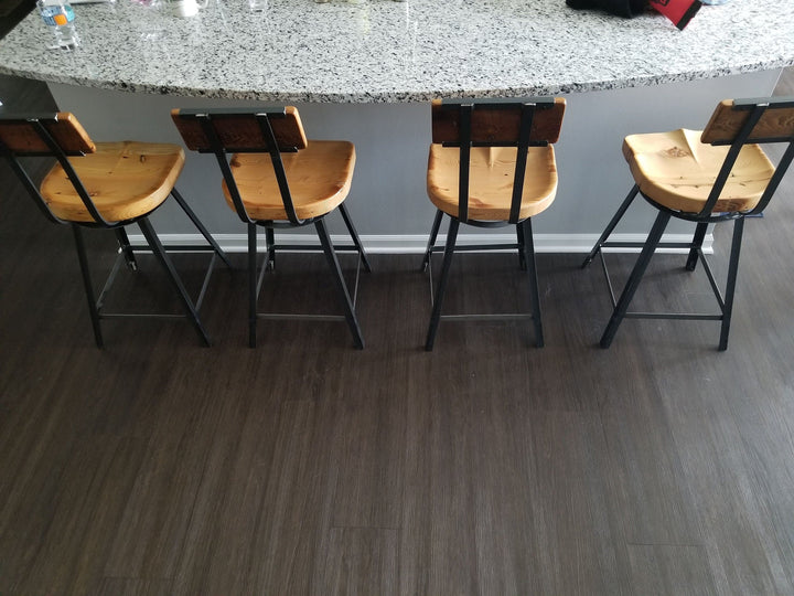 Swivel Brewster Bar Chairs (Set of 4)