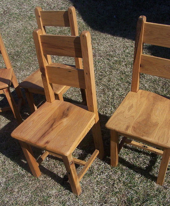 Reclaimed Oak Farmhouse Dining Chair