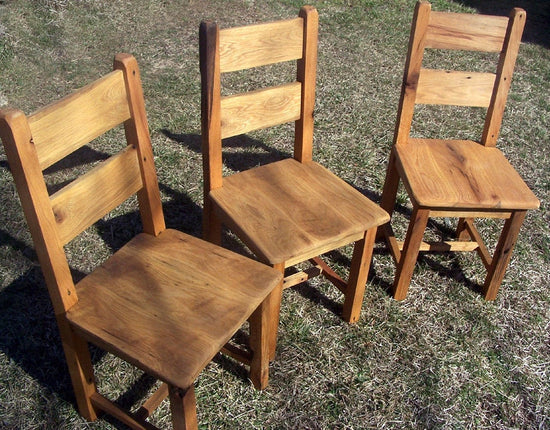 Reclaimed Oak Farmhouse Dining Chair