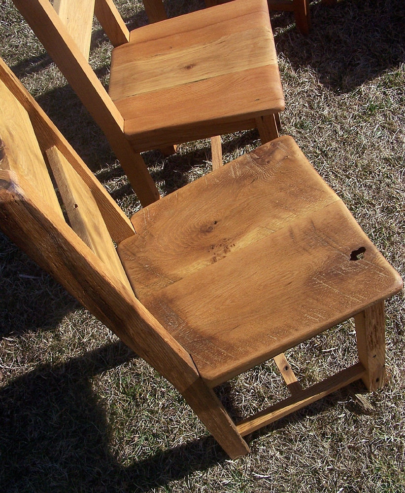 Reclaimed Oak Farmhouse Dining Chair