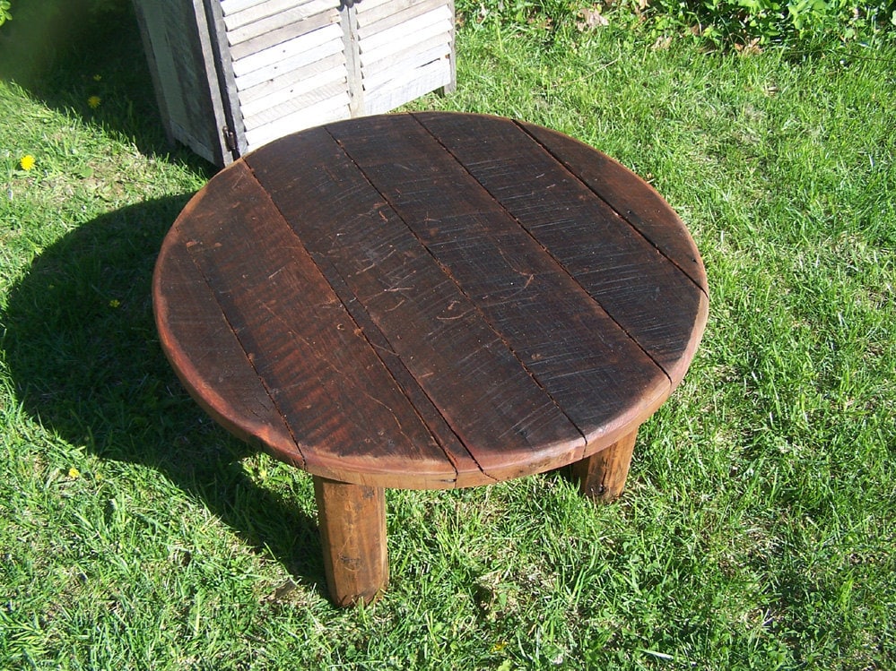 Reclaimed Apple Barn Wood Coffee Table