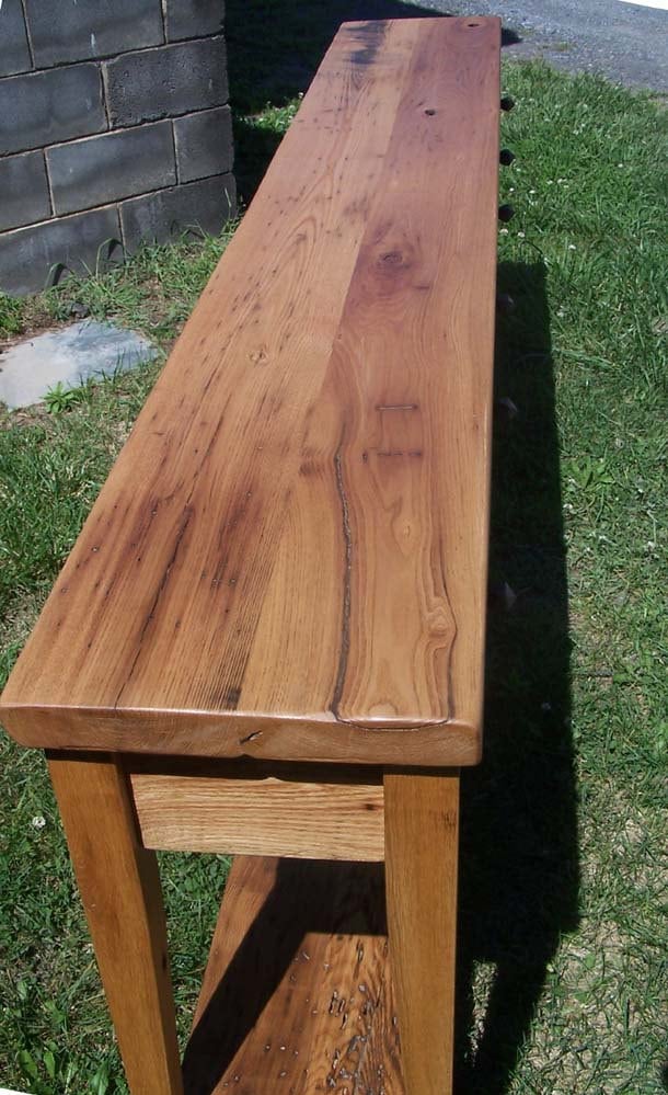 Reclaimed Wormy Chestnut Sideboard