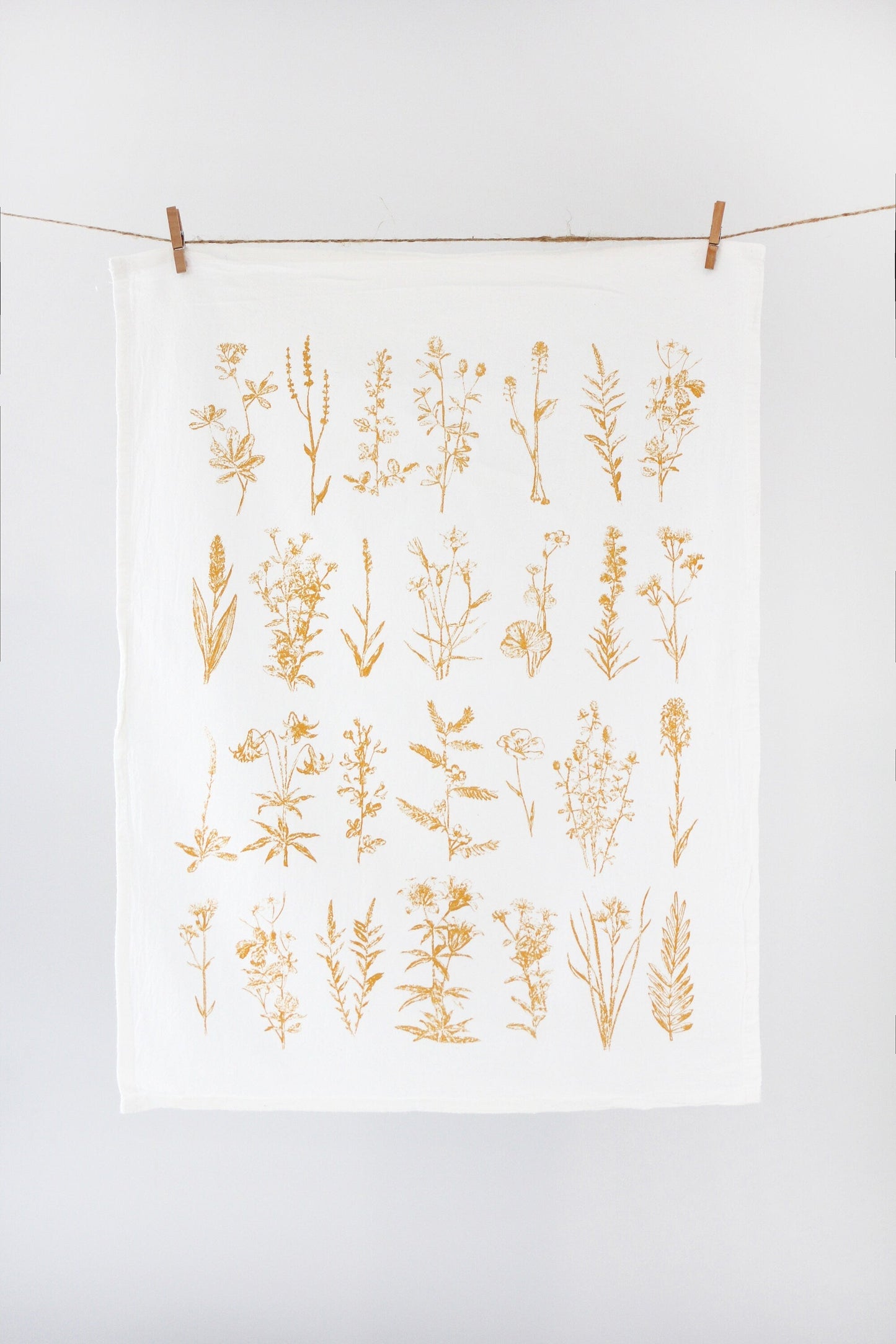 Wild Flower Tea Towel