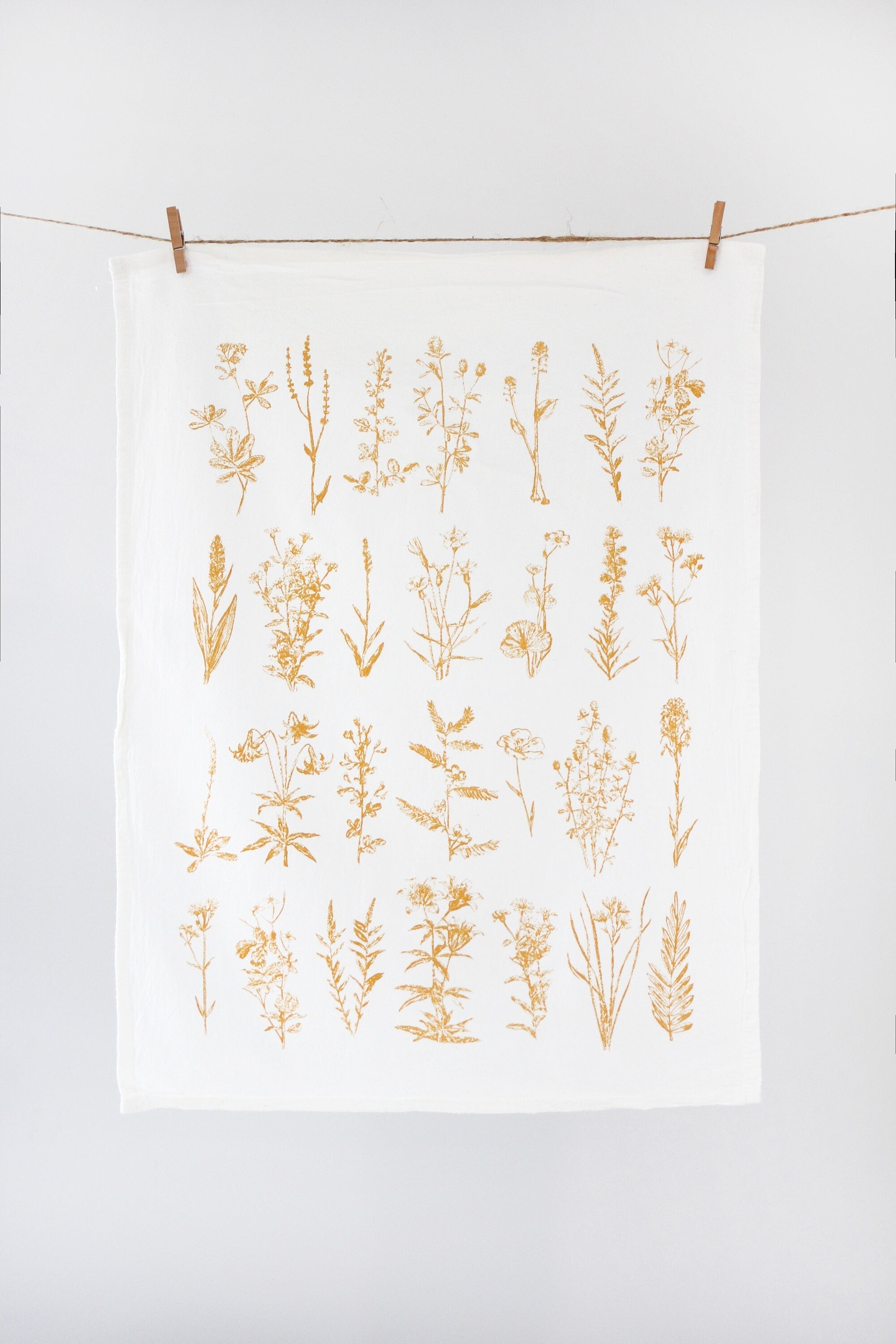 Wild Flower Tea Towel