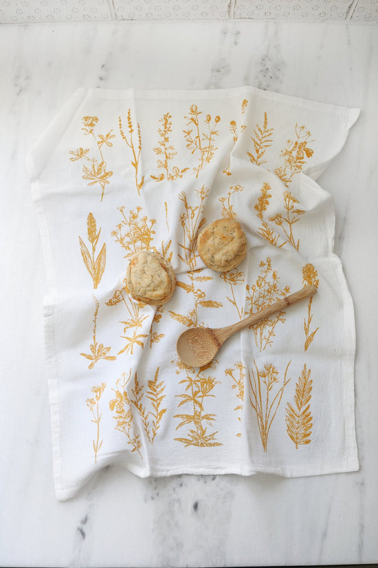 Wild Flower Tea Towel