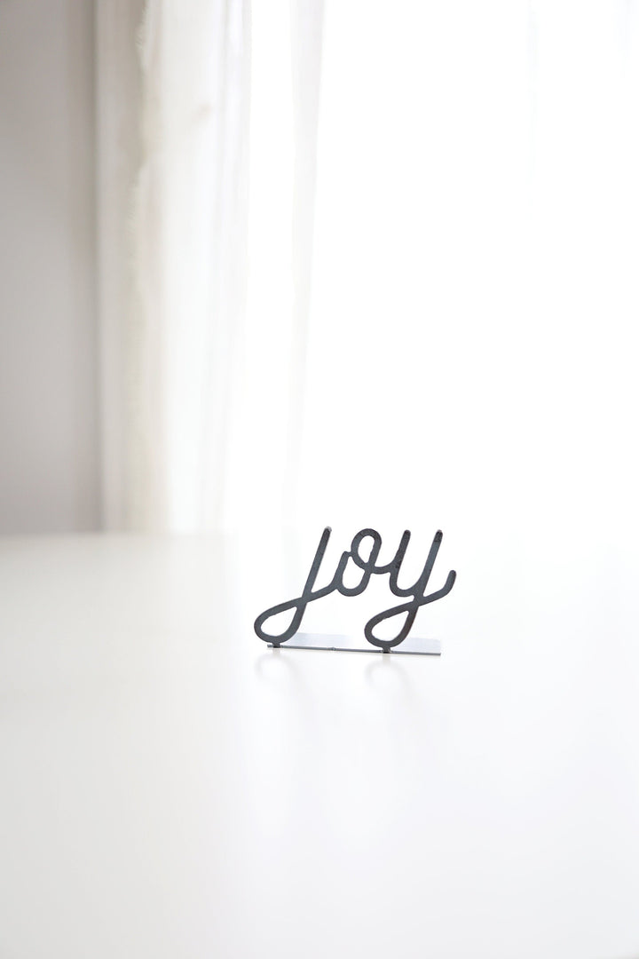 Joy Word Sign