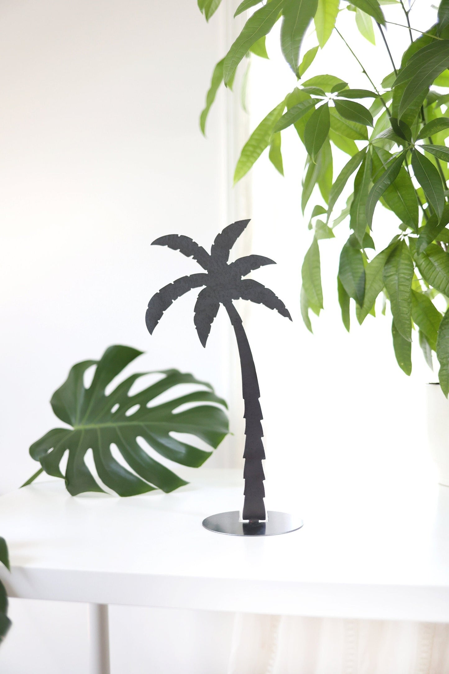 Metal Palm Tree Silhouette - Large