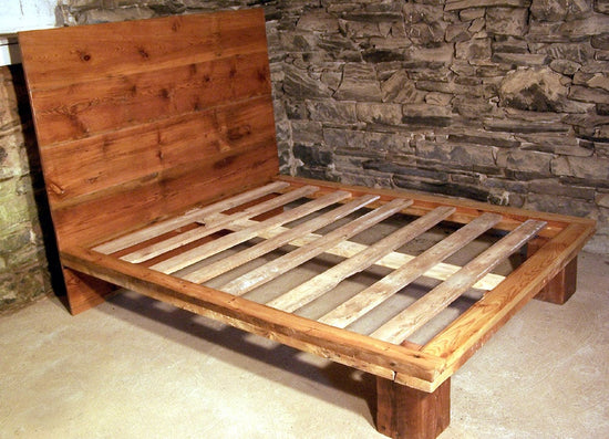 "The Studio" Reclaimed Wood Panel Bed