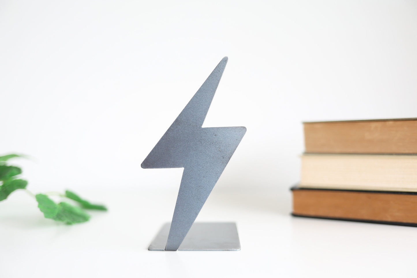 Lightening Bolt Bookend