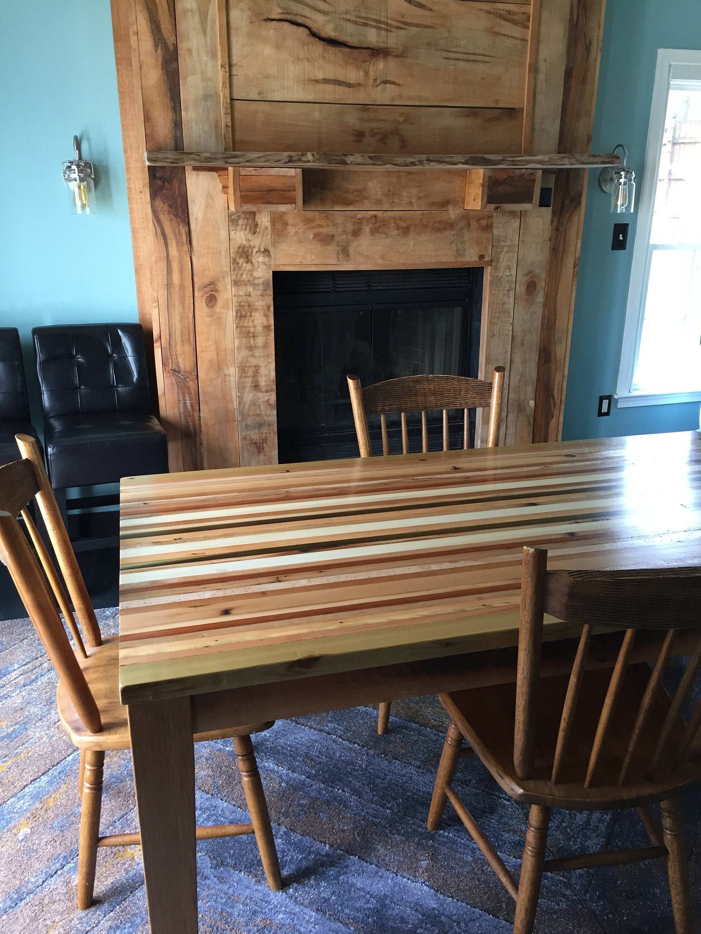 Parsons Reclaimed Wood Dining Table