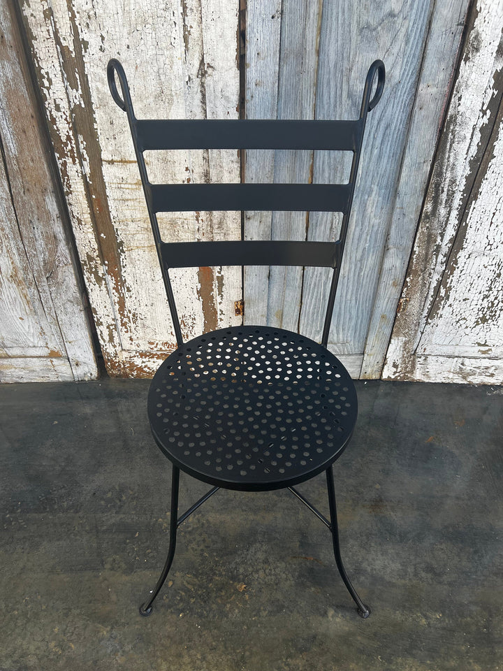 Wrought Iron Patio Dining Chairs