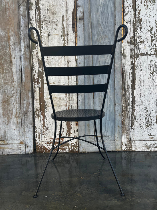 Wrought Iron Patio Dining Chairs