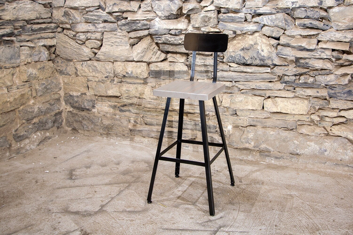 "The London Fog" Bar Chair