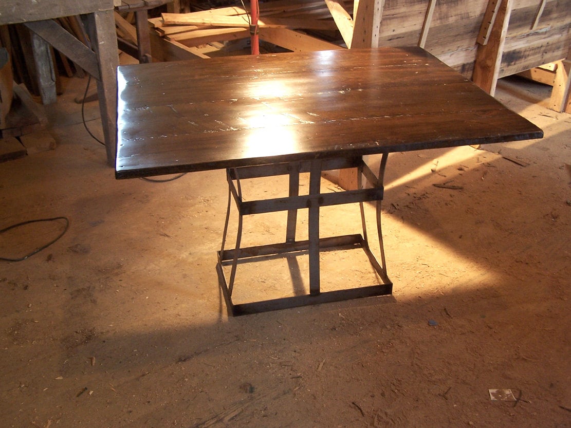 Farmhouse Reclaimed Wood Dining Table