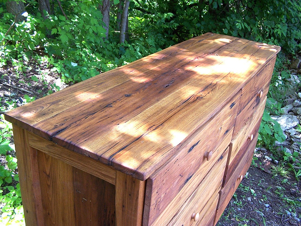 Reclaimed Wormy Chestnut Dresser