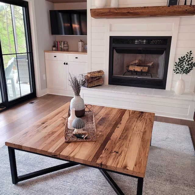 Reclaimed Wormy Chestnut Coffee Table