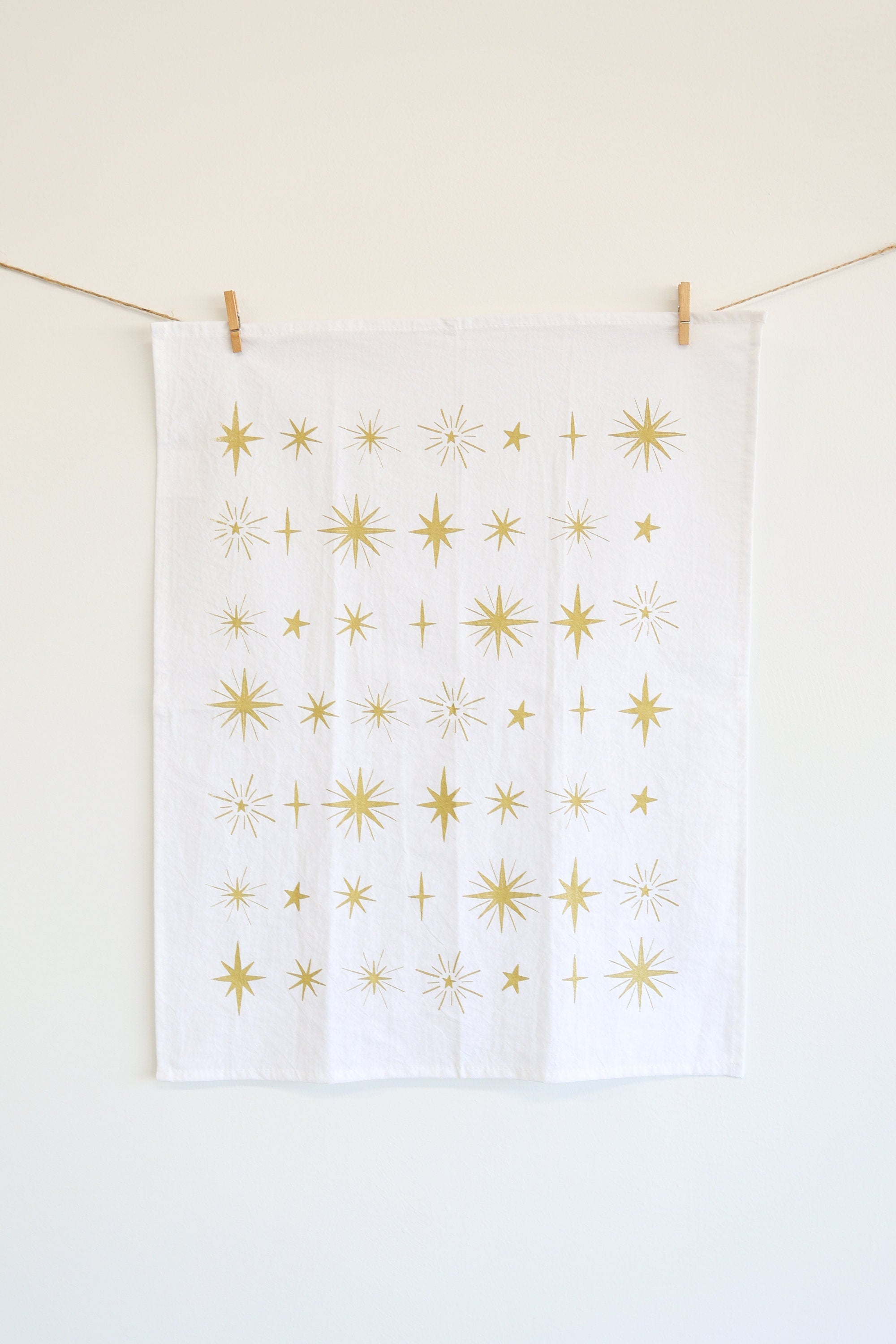 Starlight Pattern Tea Towel