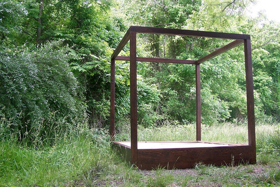 Reclaimed Douglas Fir Canopy Bed