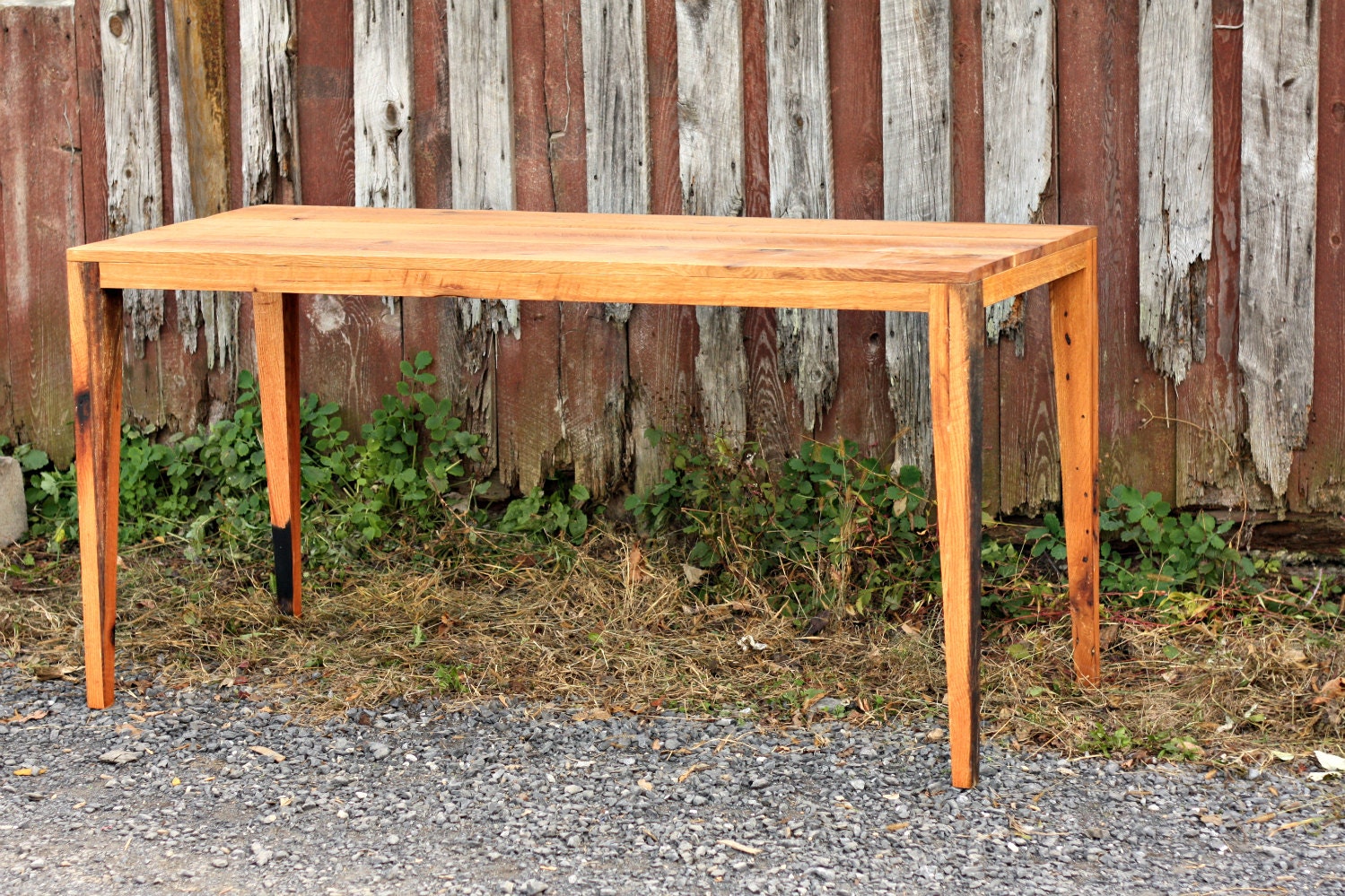 Parsons Reclaimed Barnwood Console Table