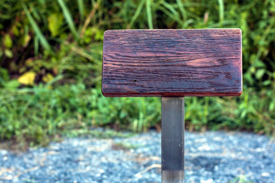 Reclaimed Oak Factory Bar Chair