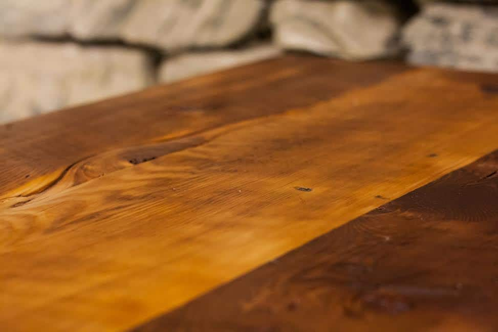 Rustic Reclaimed Wood Tabletop