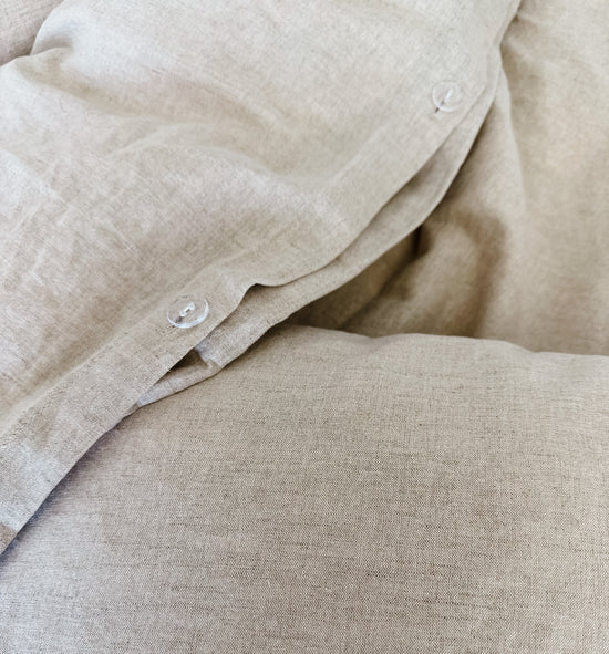 Lucca Linen Duvet Set