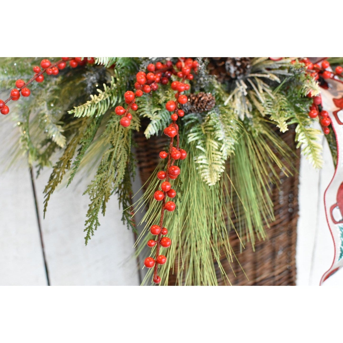 Outdoor Berry Stem, Red