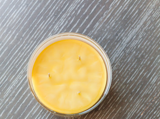 Unscented Beeswax Candle