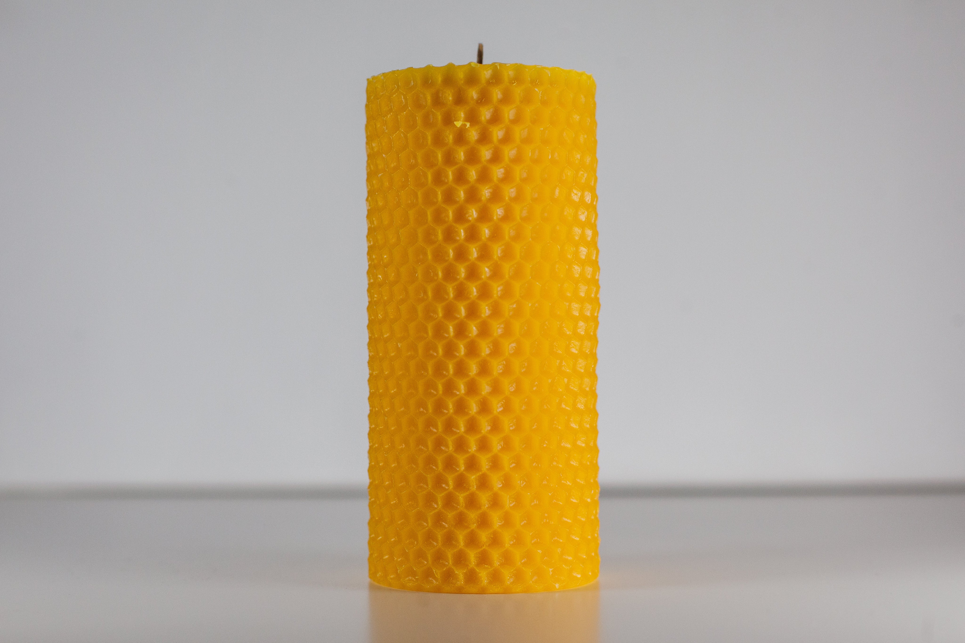 Honeycomb Pillar Candle