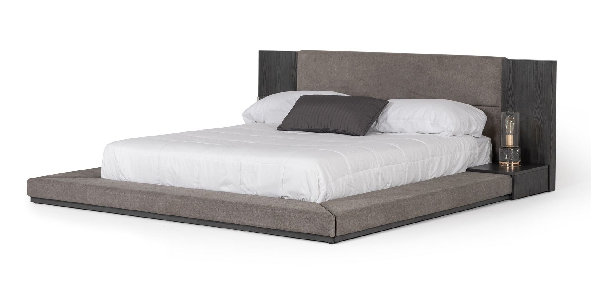 Nova Domus Jagger California King Modern Grey Bed