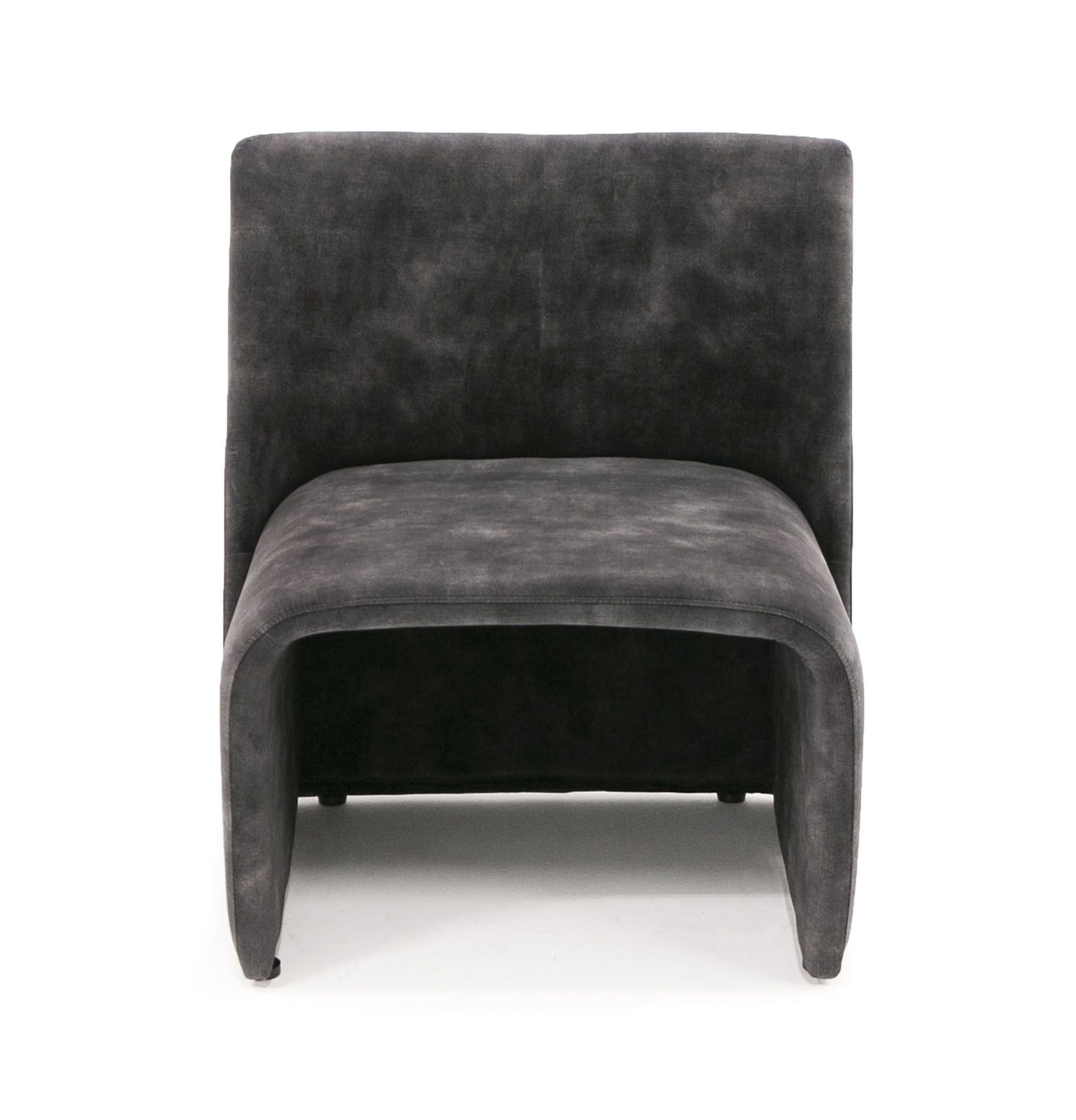 Modrest - Modern Jarvis Accent Dark Grey Fabric Chair