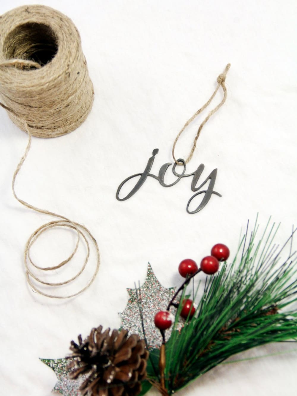 Joy Christmas Ornament